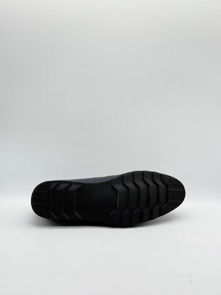 Smooth Leather Bar Loafer