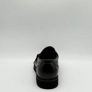 Smooth Leather Buckle Loafer