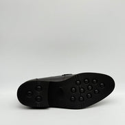 Smooth Leather Buckle Loafer