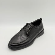 Smooth Leather Moc-Toe Derby