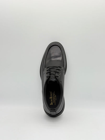 Smooth Leather Moc-Toe Derby