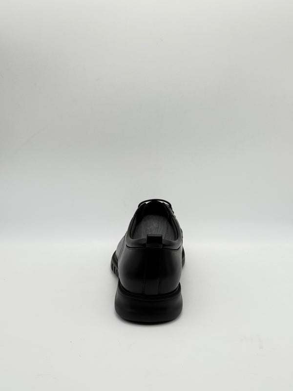 Smooth Leather Moc-Toe Derby