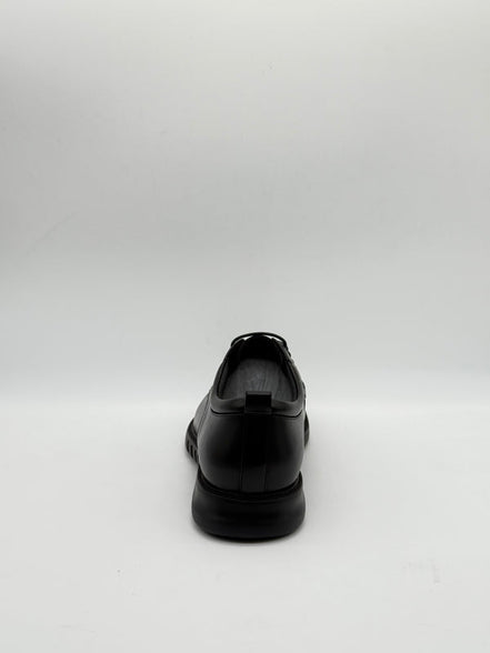 Smooth Leather Moc-Toe Derby