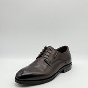 Smooth Leather Plain-Toe Derby