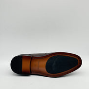 Smooth Leather Plain-Toe Derby
