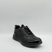 Smooth Leather Runner Sneaker