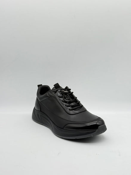 Smooth Leather Runner Sneaker