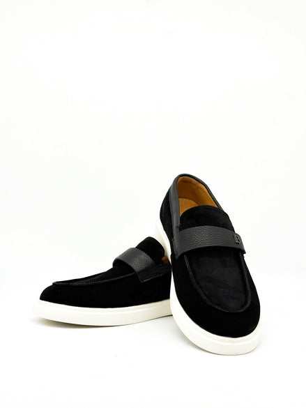 Suede BB Strap Loafer