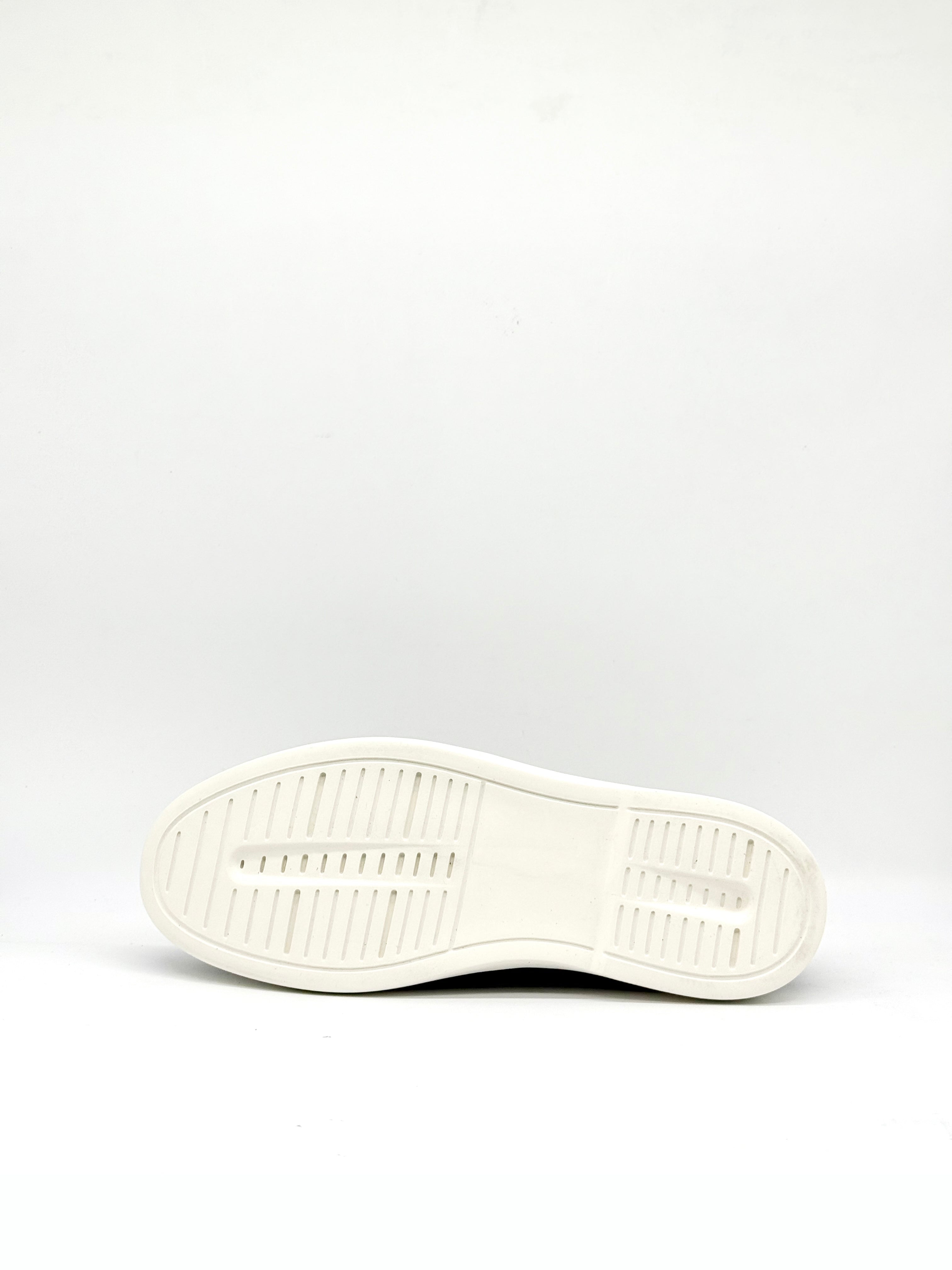 Suede BB Strap Loafer - Black