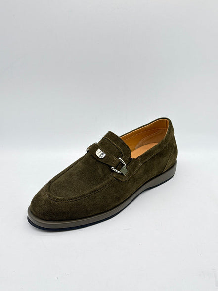 Suede Bit Loafer