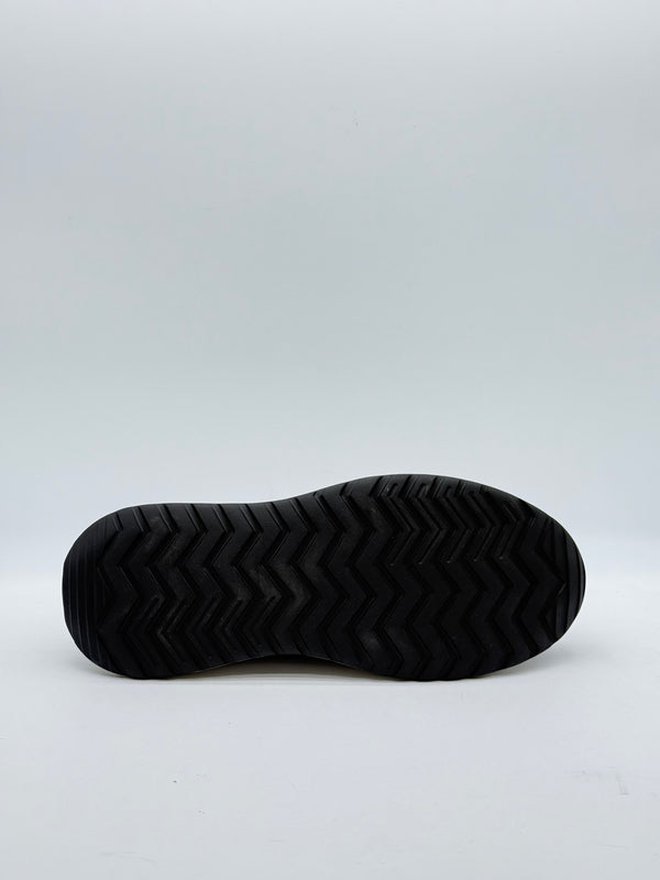 Suede & Knit Runner Sneaker