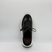 Suede & Leather Sock-Collar Runner