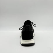 Suede & Leather Sock-Collar Runner
