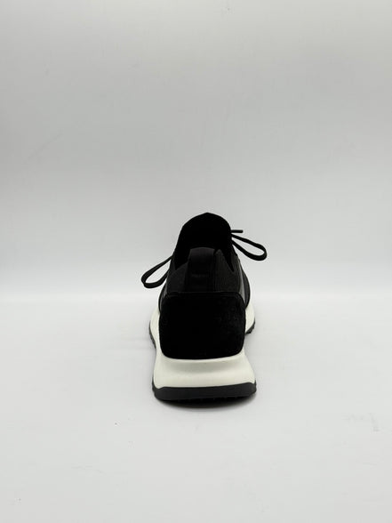 Suede & Leather Sock-Collar Runner