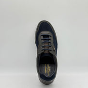 Suede & Leather Panelled Runner