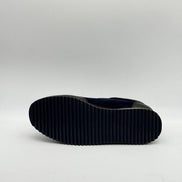 Suede & Leather Panelled Runner