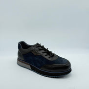 Suede & Leather Panelled Sneaker