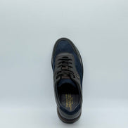 Suede & Leather Panelled Sneaker