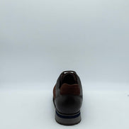 Textured Fabric & Leather Runner Sneaker