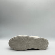 Two-Tone Leather Court Sneaker