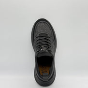 Wool Blend & Suede Chunky Runner