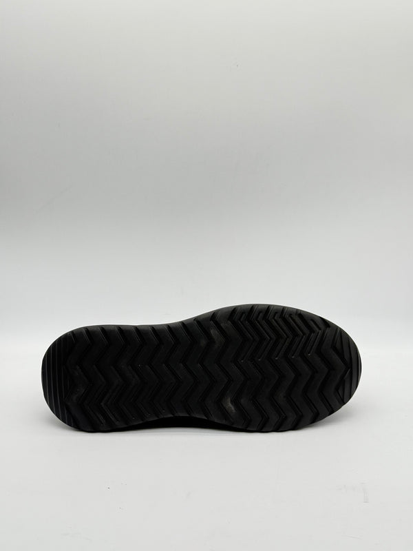 Wool Blend & Suede Chunky Runner