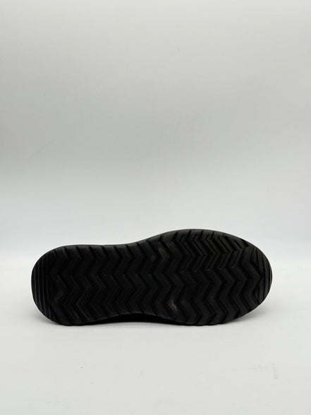 Wool Blend & Suede Chunky Runner