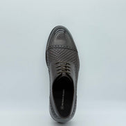 Woven & Brogue Cap-Toe Derby