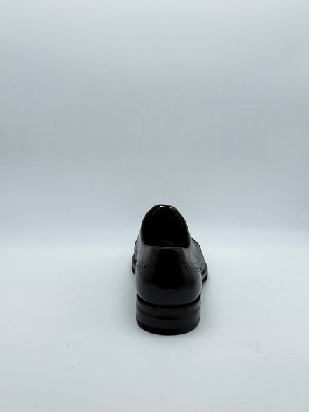 Woven & Brogue Cap-Toe Derby