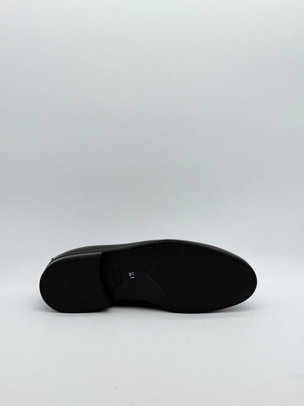 Woven Leather Penny Loafer
